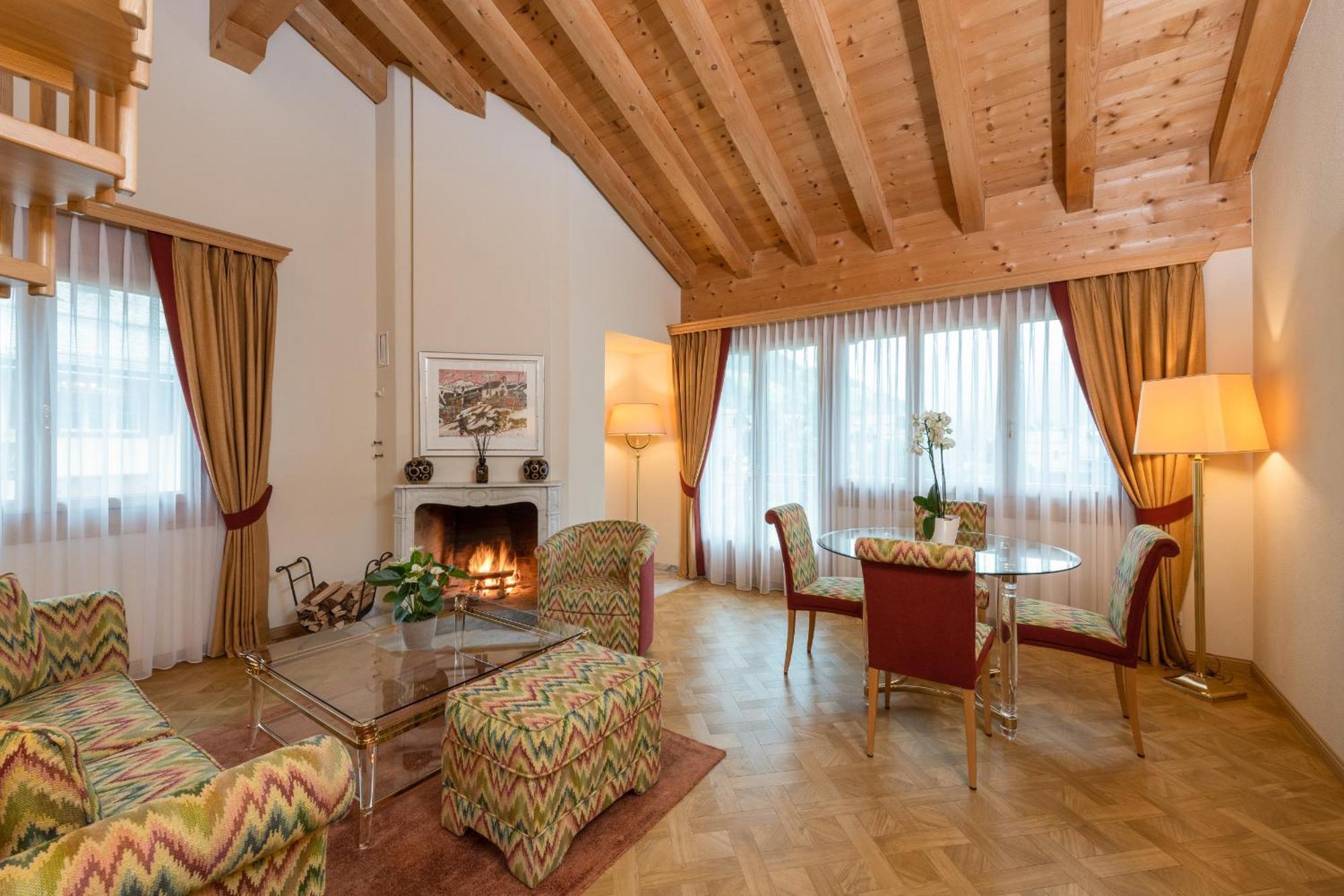 Hotel Vereina Klosters Exteriör bild