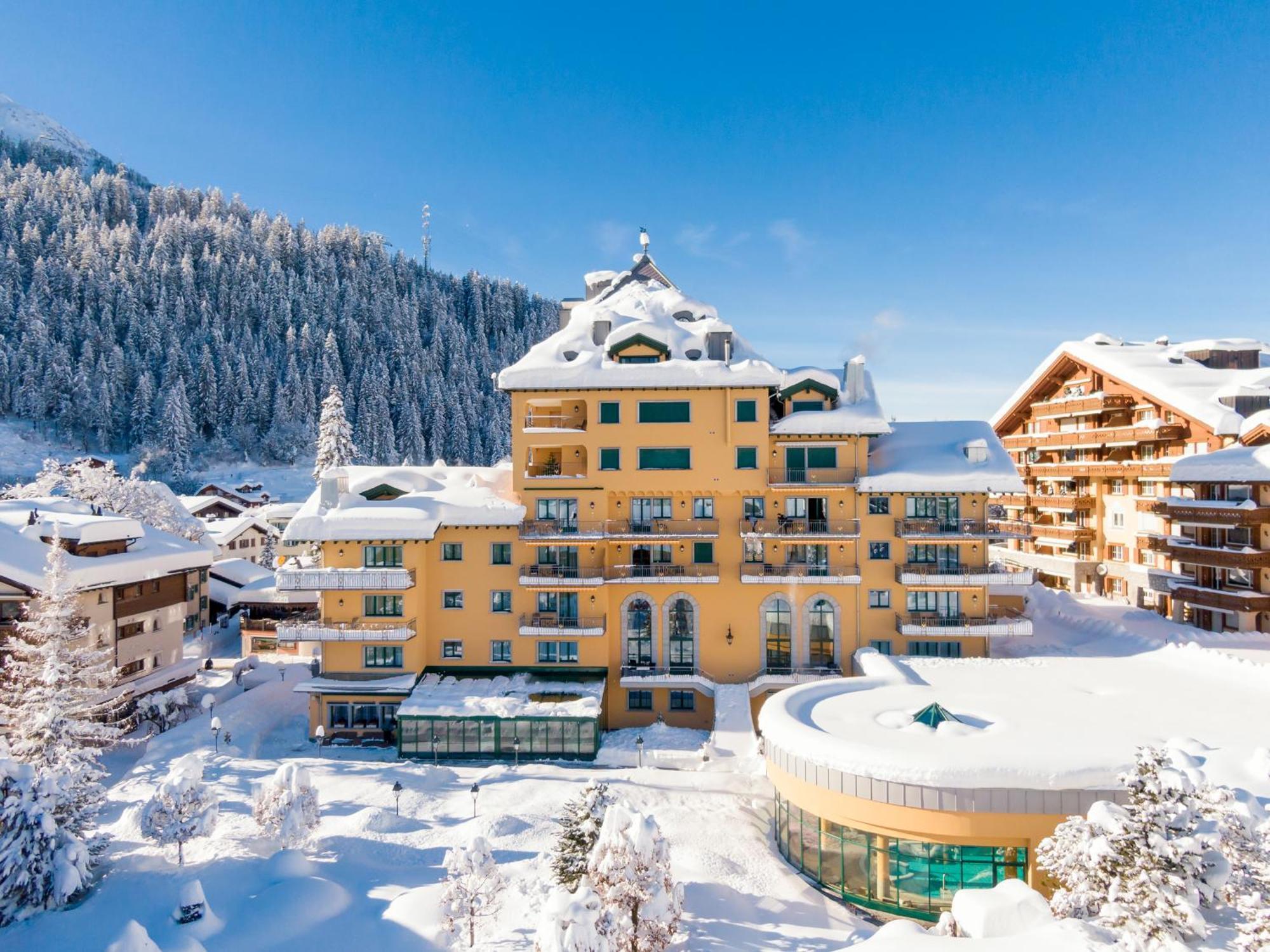 Hotel Vereina Klosters Exteriör bild
