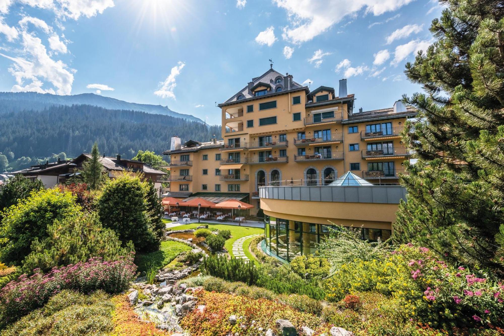 Hotel Vereina Klosters Exteriör bild